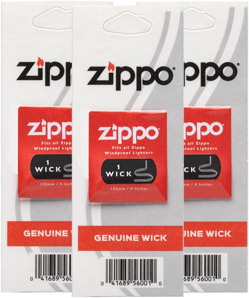 Zippo 3w3f Flint/Wick Co-Pack, One Size