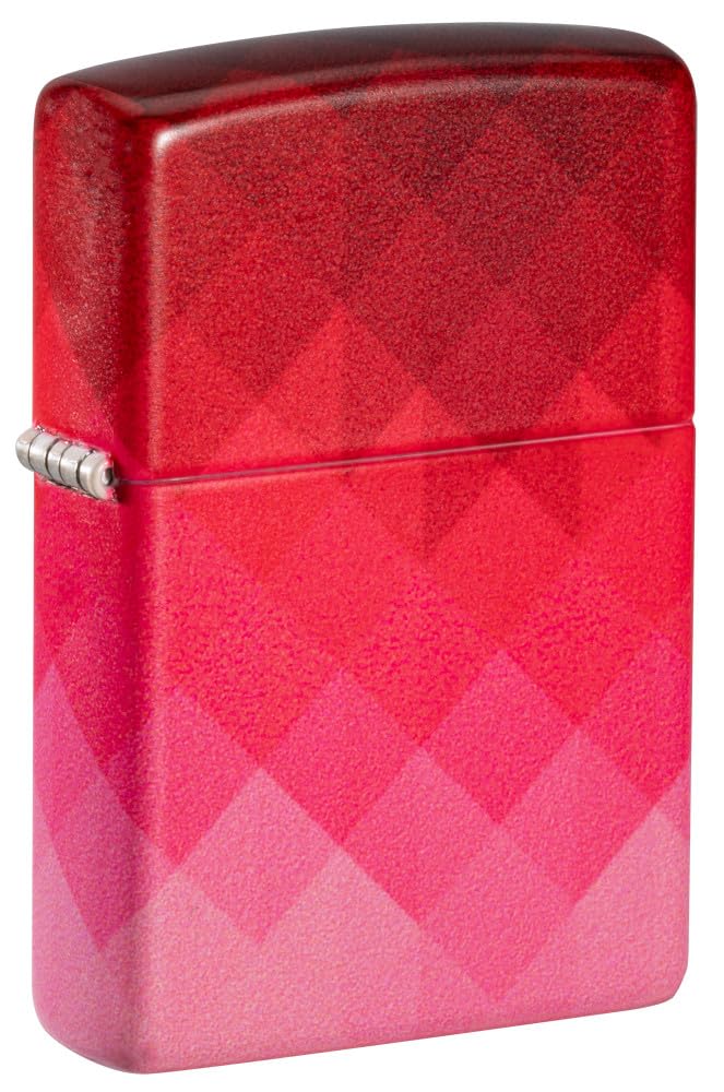 Zippo Gothic Window Design Armor® Black Ice® Pocket Lighter