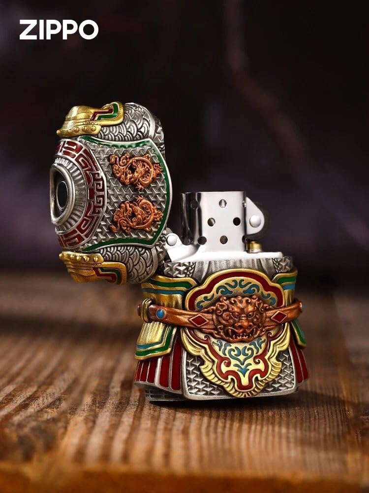 Zippo Samurai Warrior Limited Edition Table Set 610807 with Magnetic Design