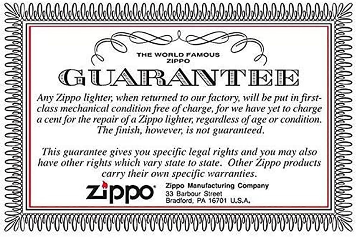 Zippo Custom Lighter Personalized Engraved Venetian Design (Silver 352)
