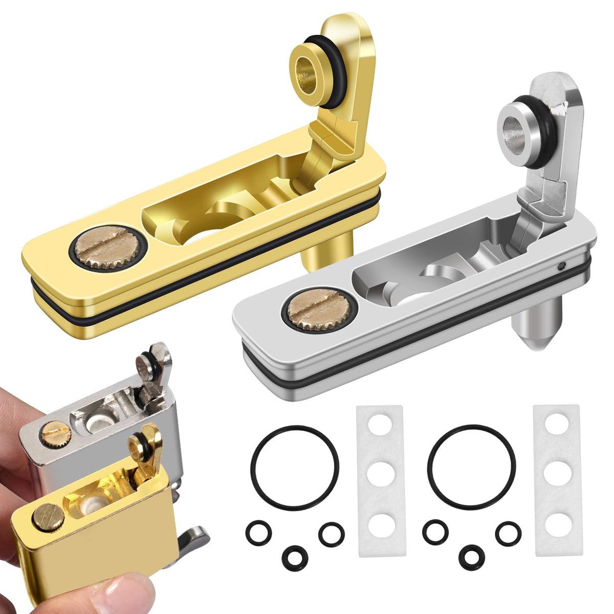 YUSUD Lighter Gasket Seal Compatible with Zippo, Lighter Fluid Anti-evap