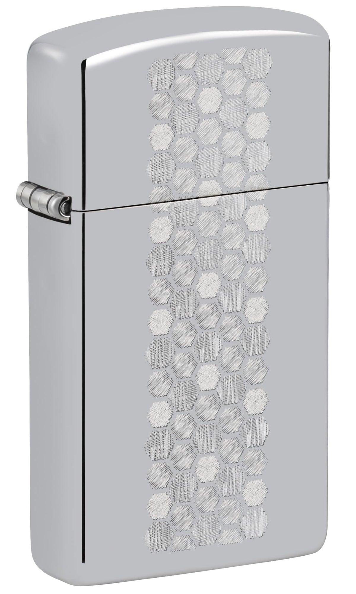 Zippo Gothic Window Design Armor® Black Ice® Pocket Lighter