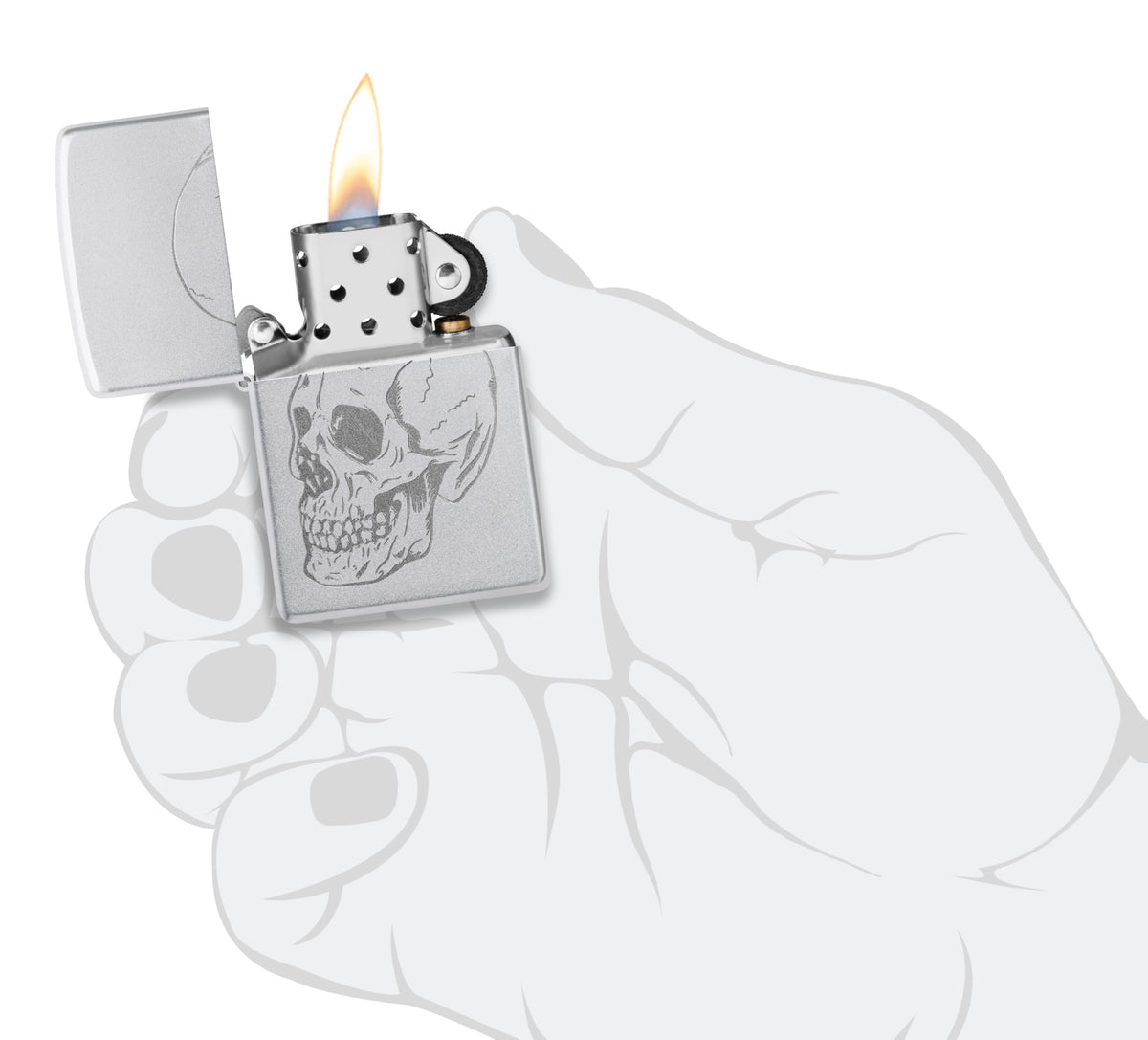 Zippo Skull Lighters