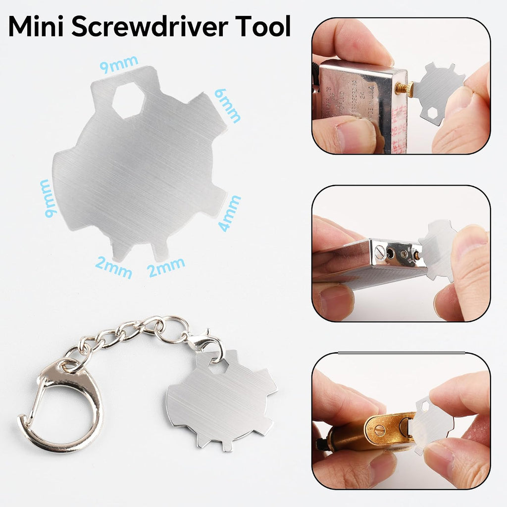 Flint and Wick Replacement Set for Fluid Lighter & Insert