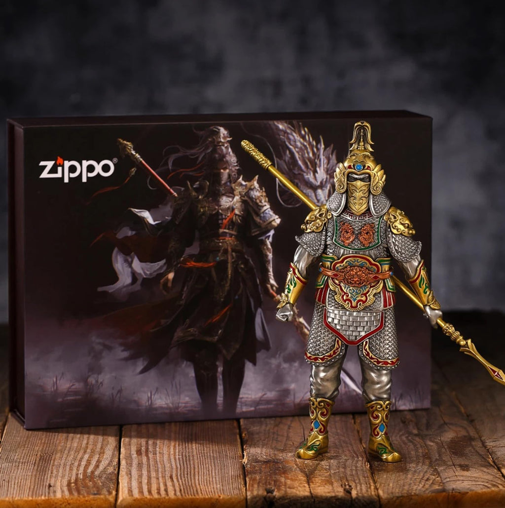 Zippo Samurai Warrior Limited Edition Table Set 610807 with Magnetic Design