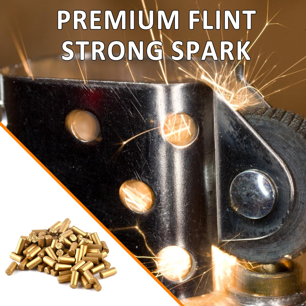 Flint and Wick Replacement Set for Fluid Lighter & Insert