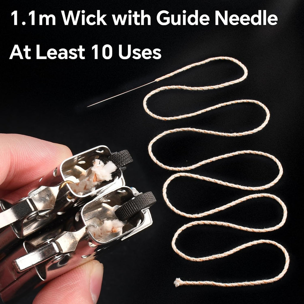 Flint and Wick Replacement Set for Fluid Lighter & Insert